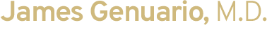 James Genuario, M.D. Board Certified Orthopedic Surgeon logo 